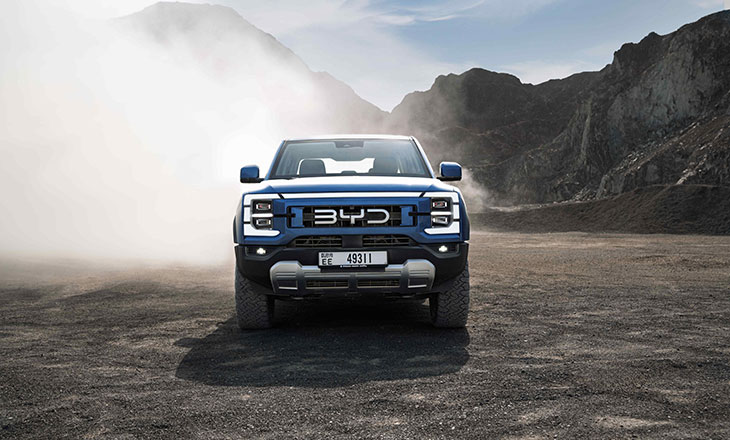 شاحنة BYD Shark 6 الأولى من نوعها تصل إلى الإمارات
